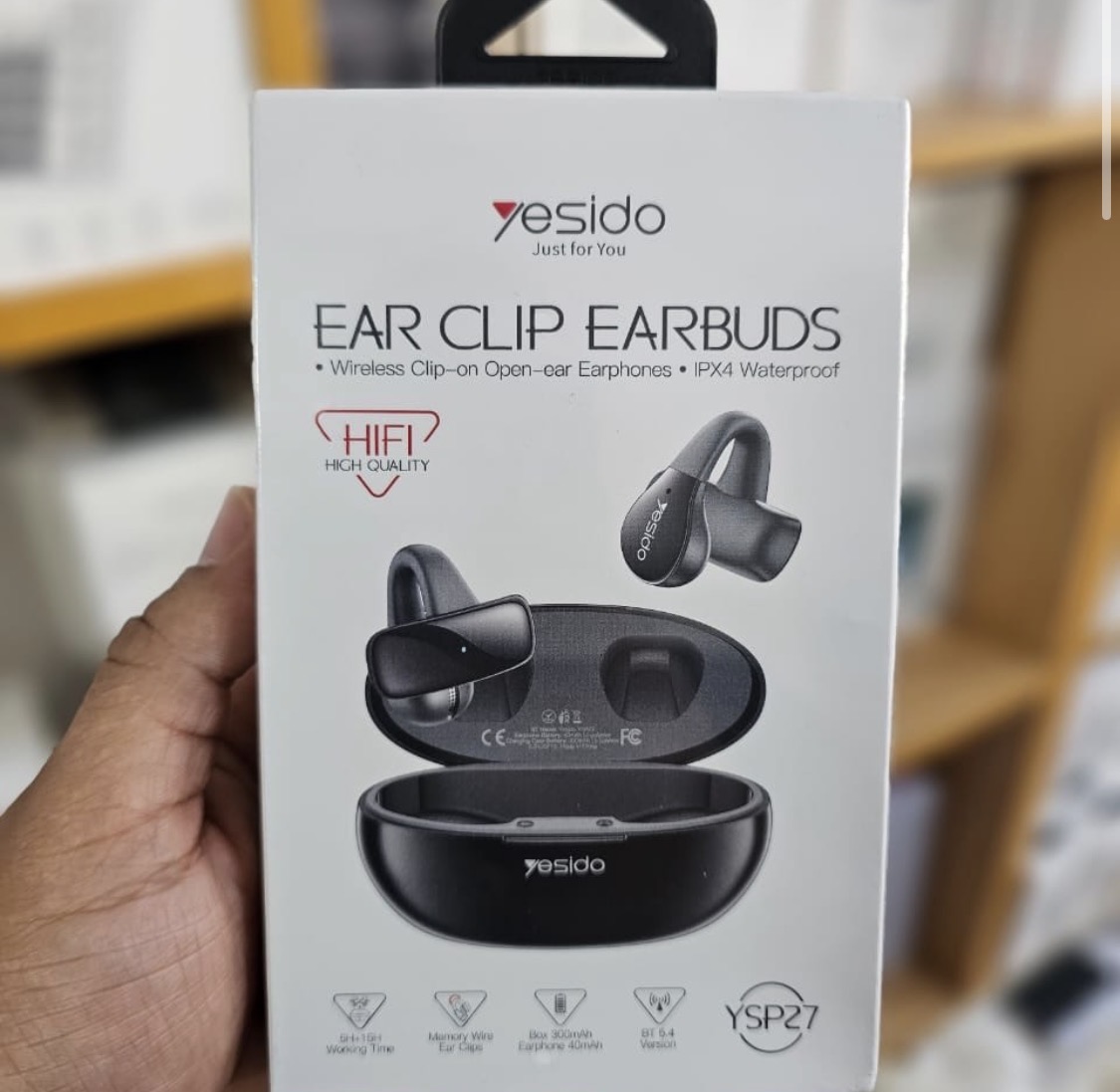 YSP27 Yesido ear clips earbuds