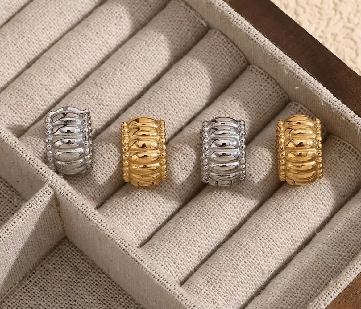 pin earrings