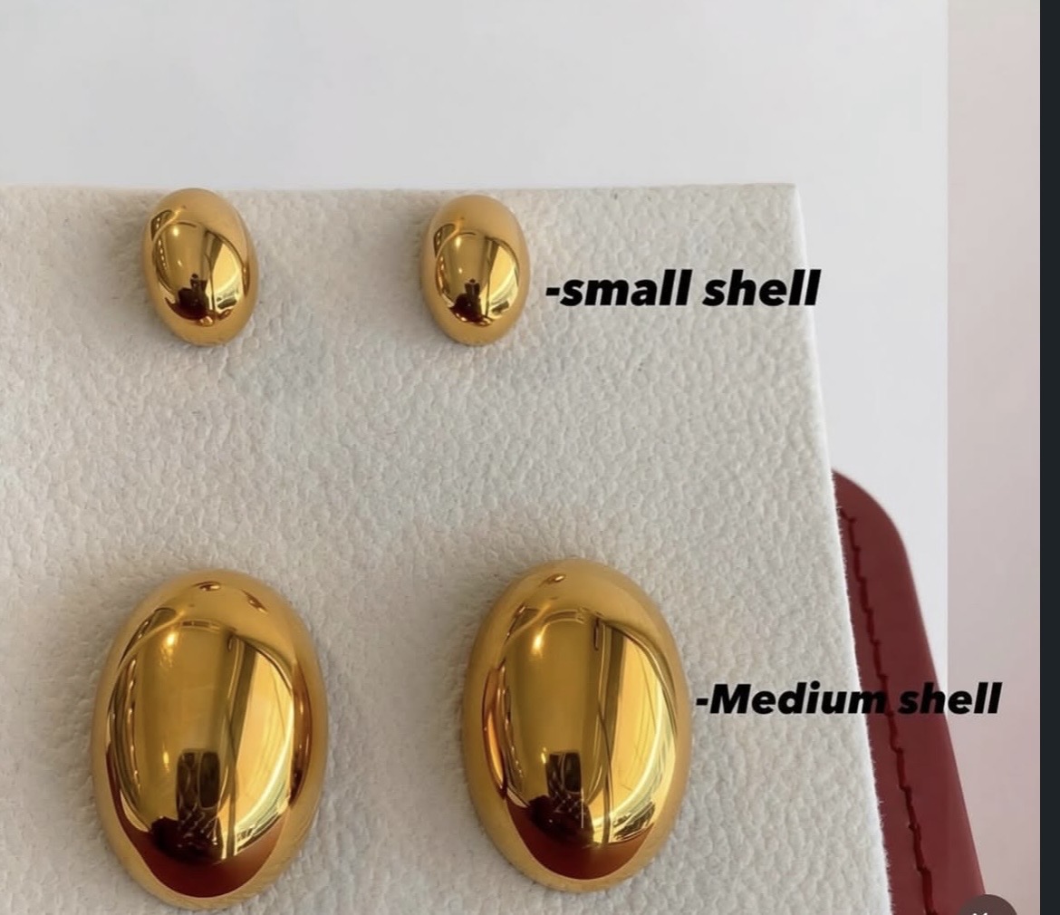 shell earings
