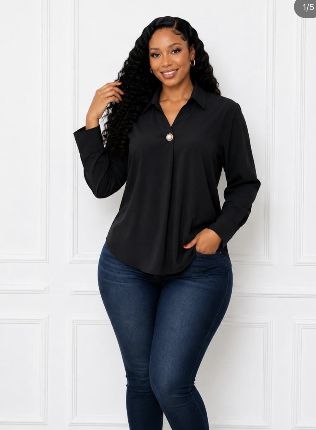 collar long sleeve