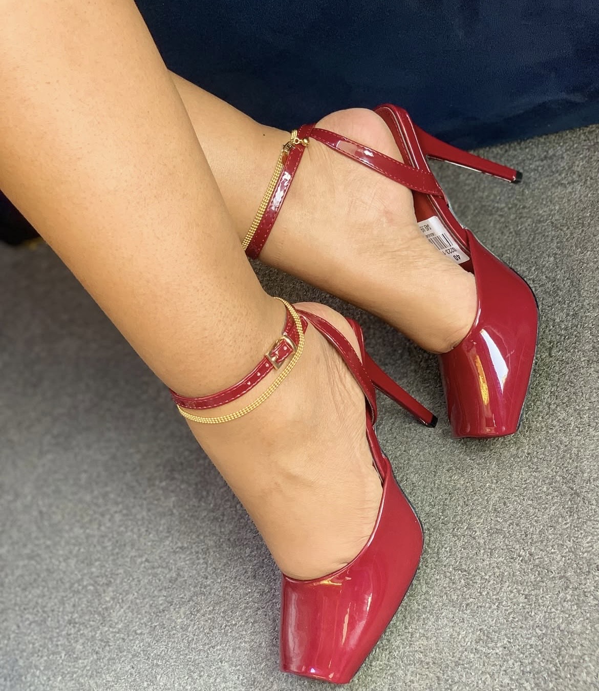 flat front heel