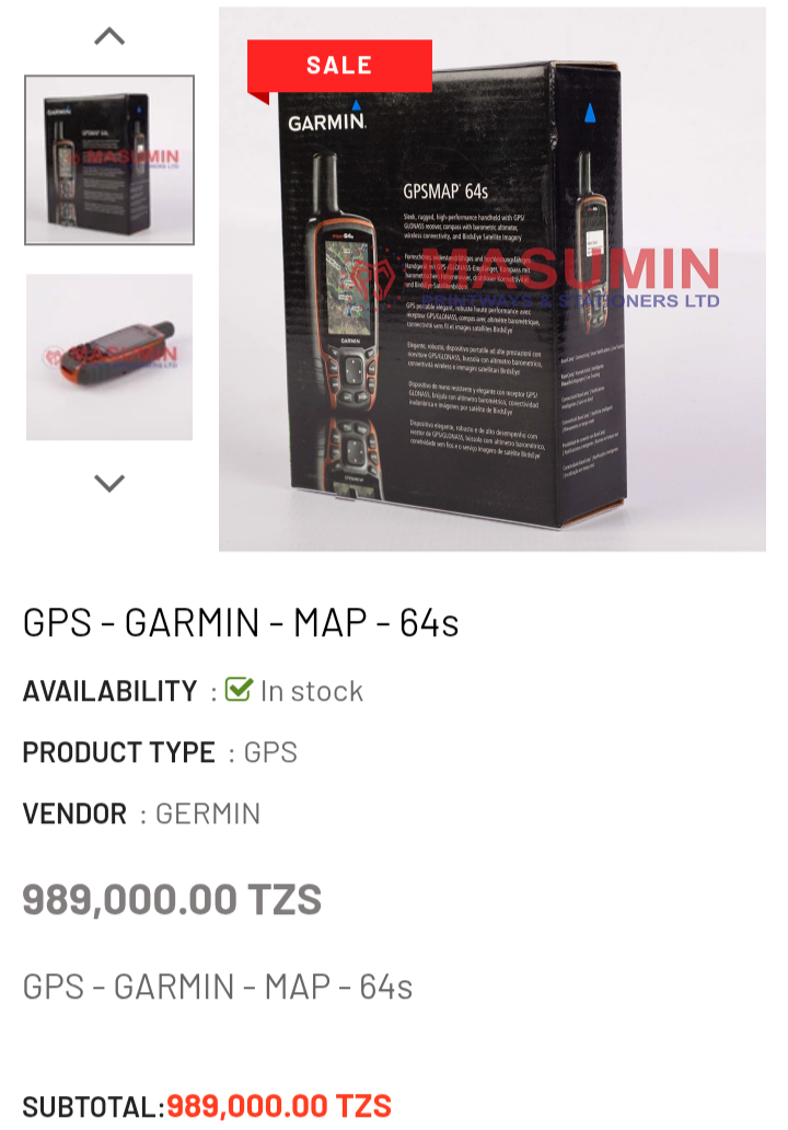 GPS-GARMIN-MAP-64s