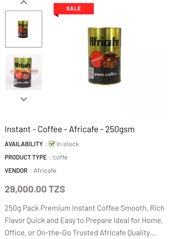 Pure coffee
