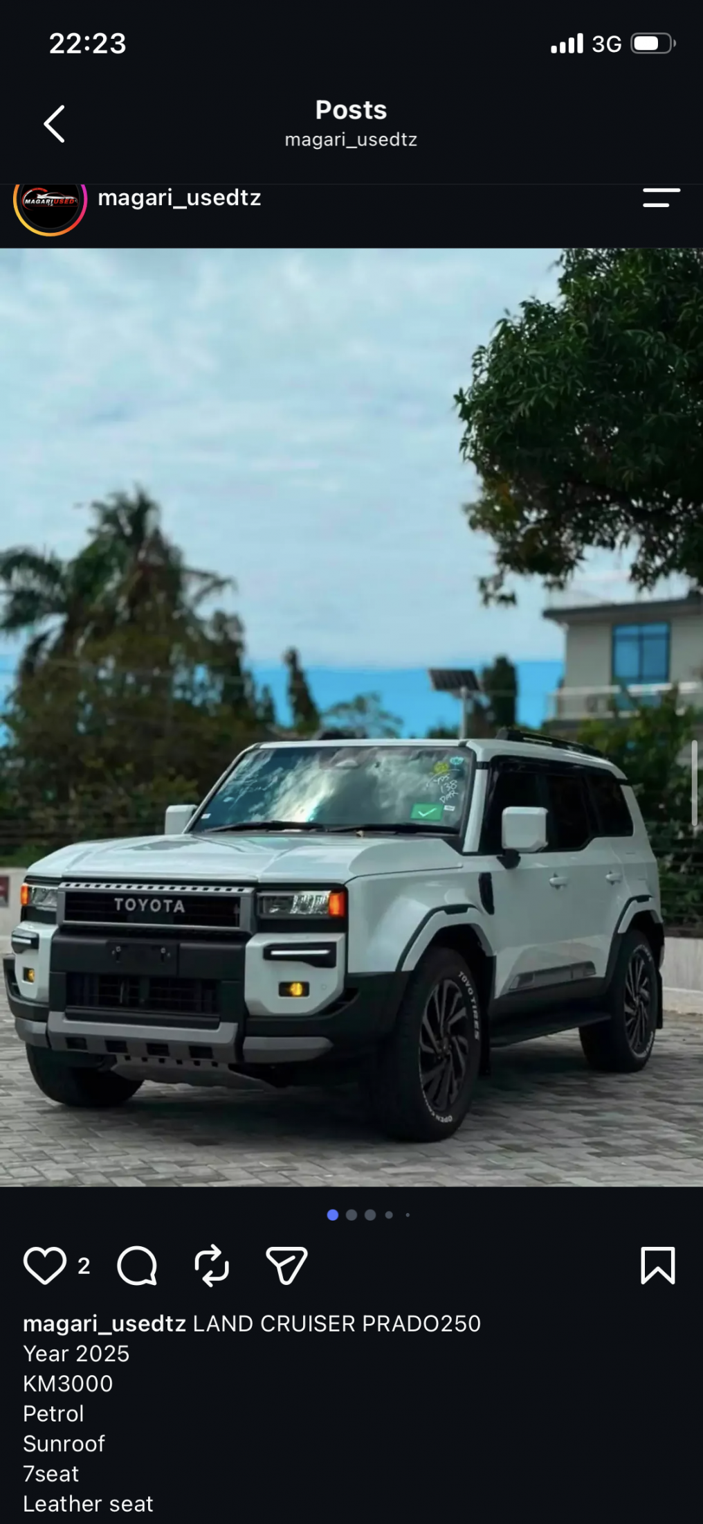Land cruiser prado 250