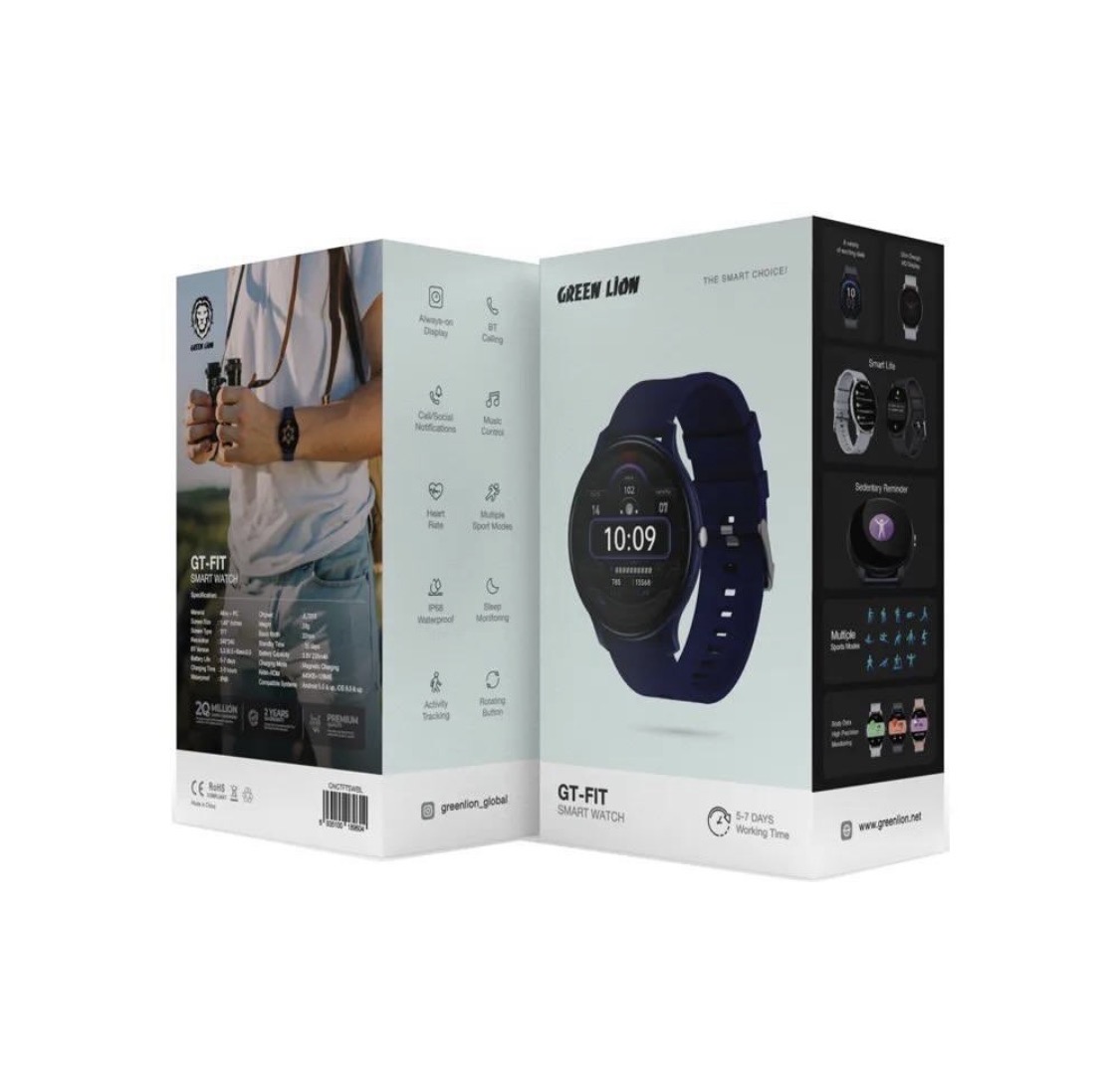 Green lion smart watch