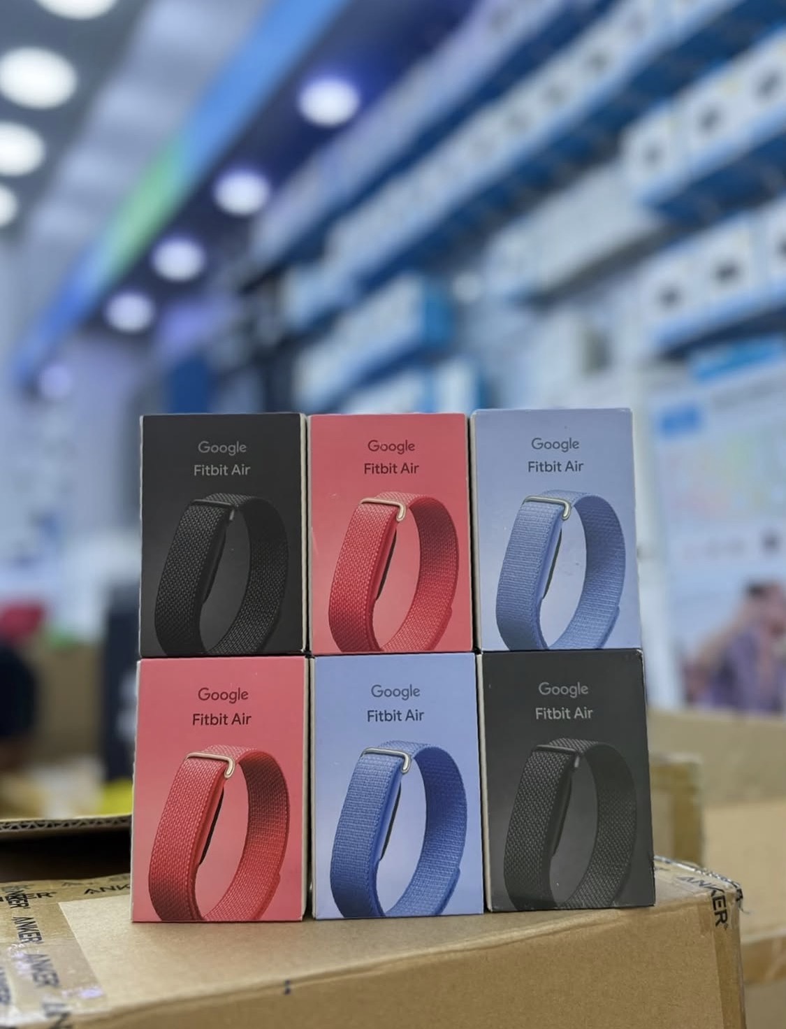 Google fitbit air