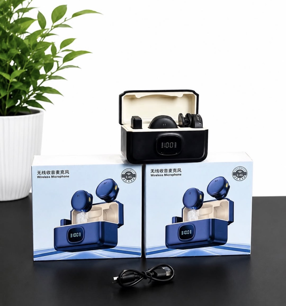Wireless magnetic microphone