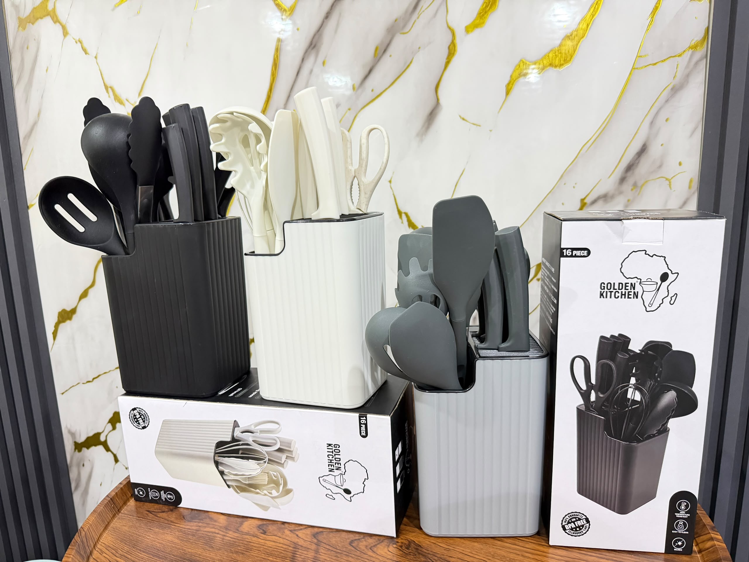 kitchen gold set