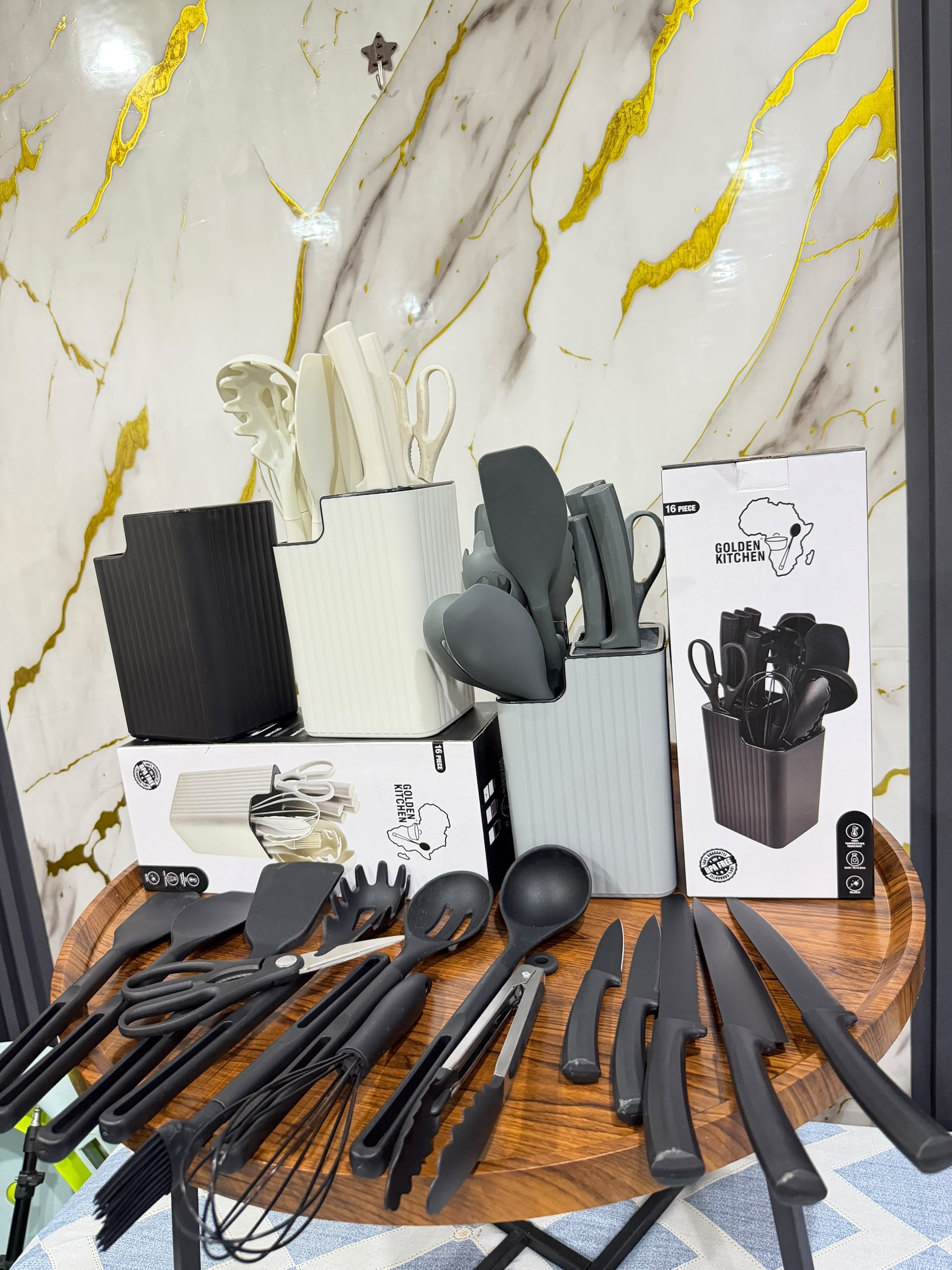 kitchen gold set