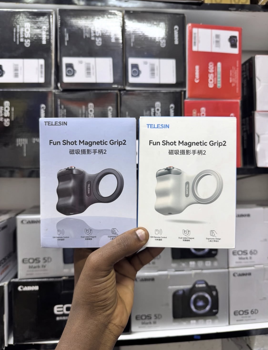 Funshot magnetic grip