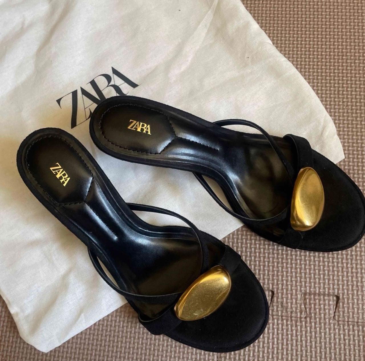 zara mid heels