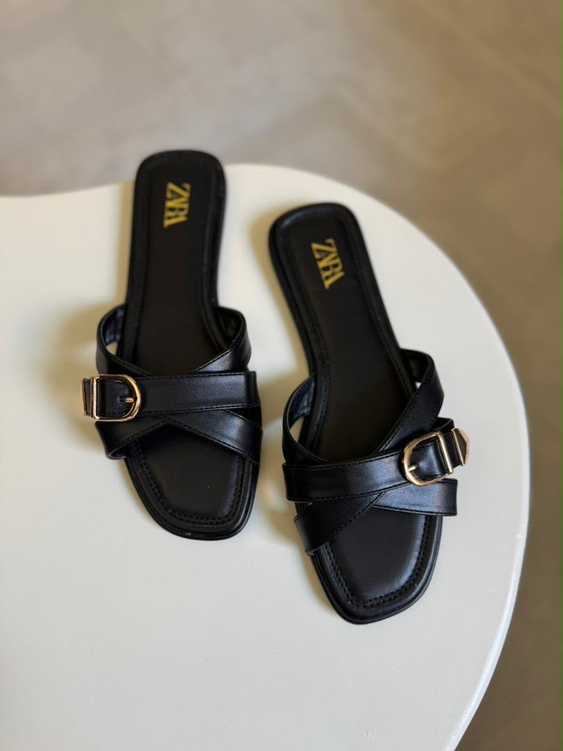 zara slippers