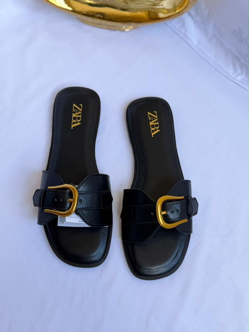 zara belt sandals