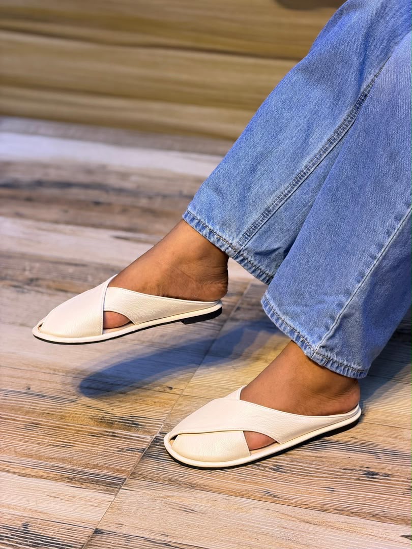 zara open back sandals