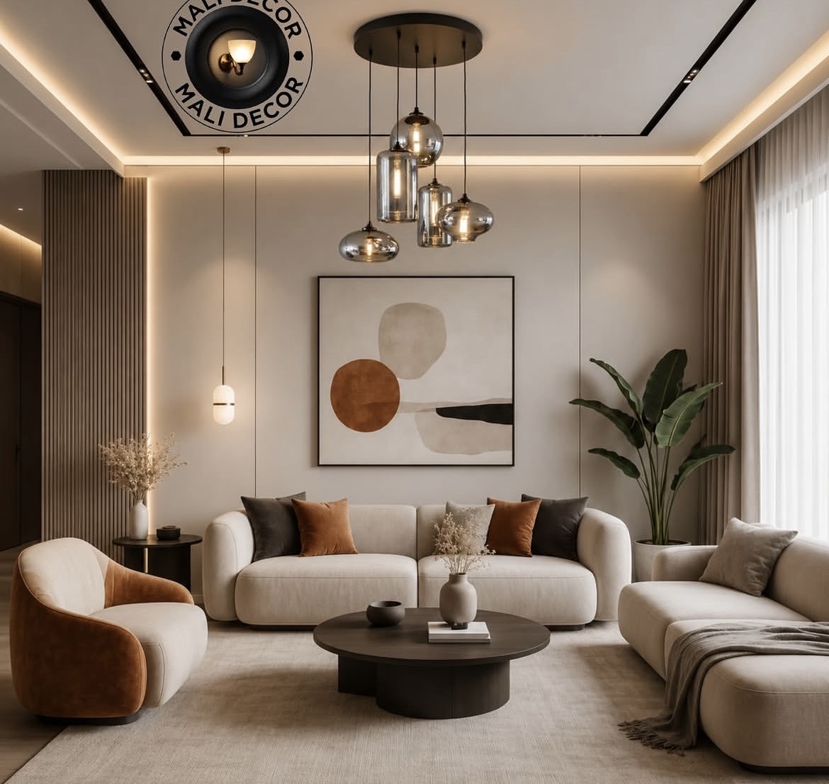 glass chandelier