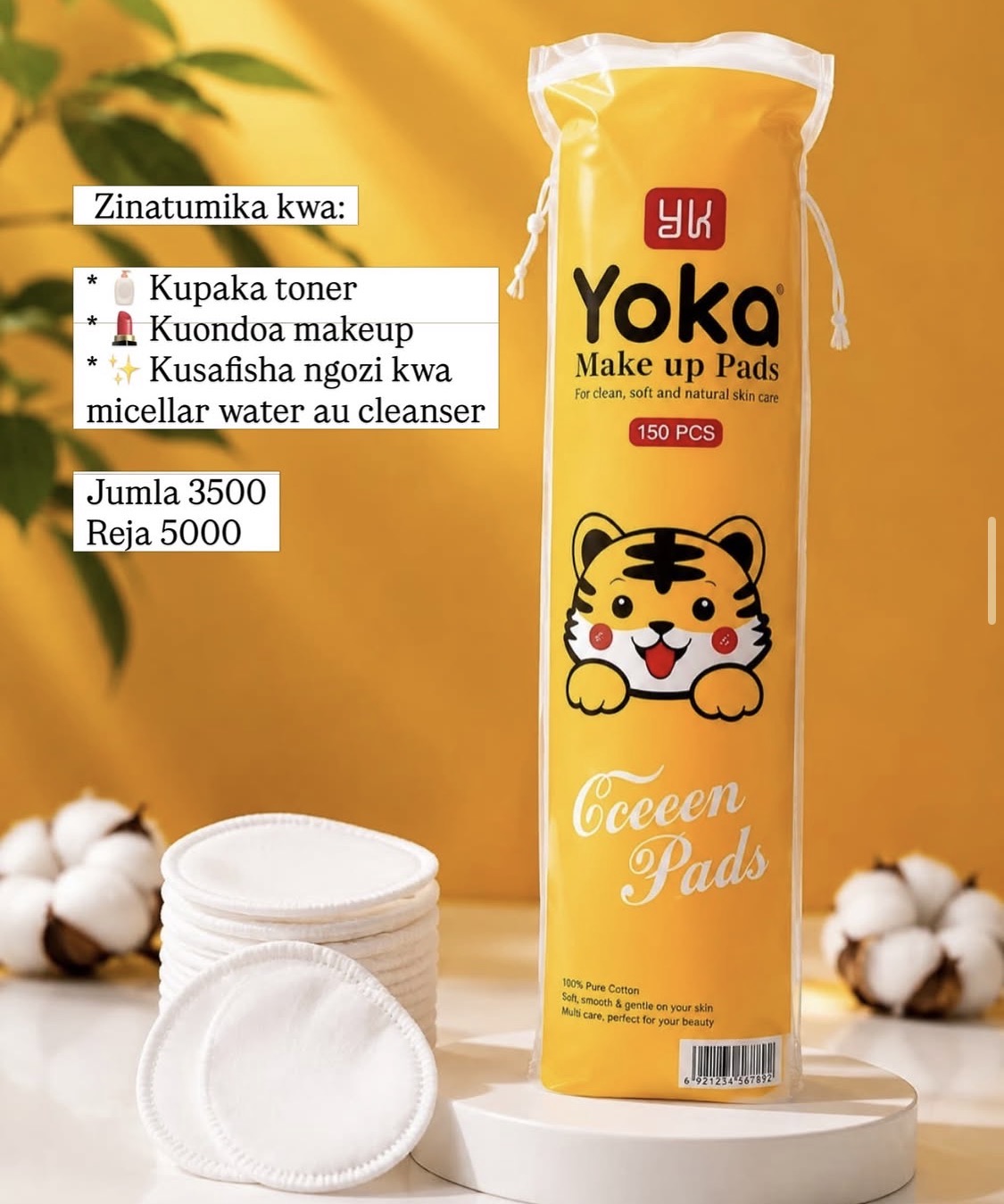 Yoka make up pads