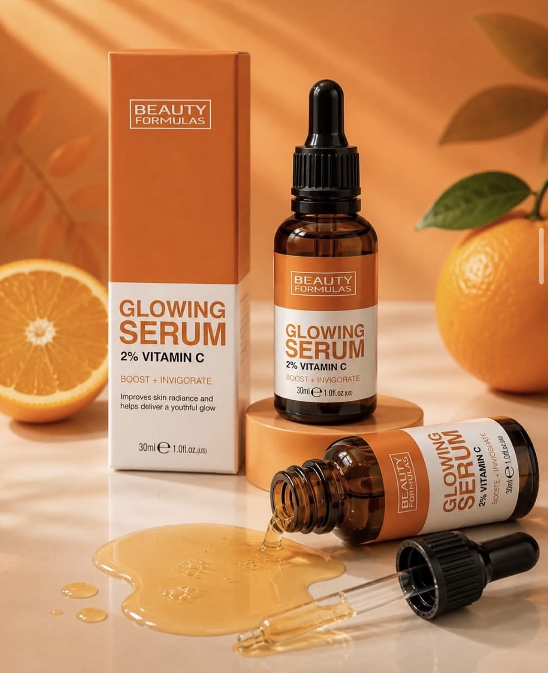Glowing serum