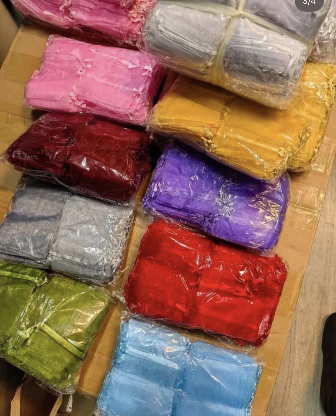 organza gift bag