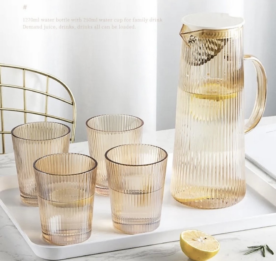 jug& glass
