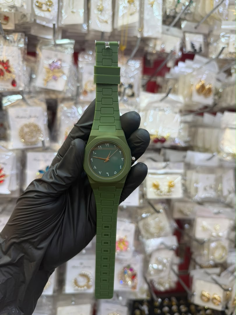 Modern Green Watch