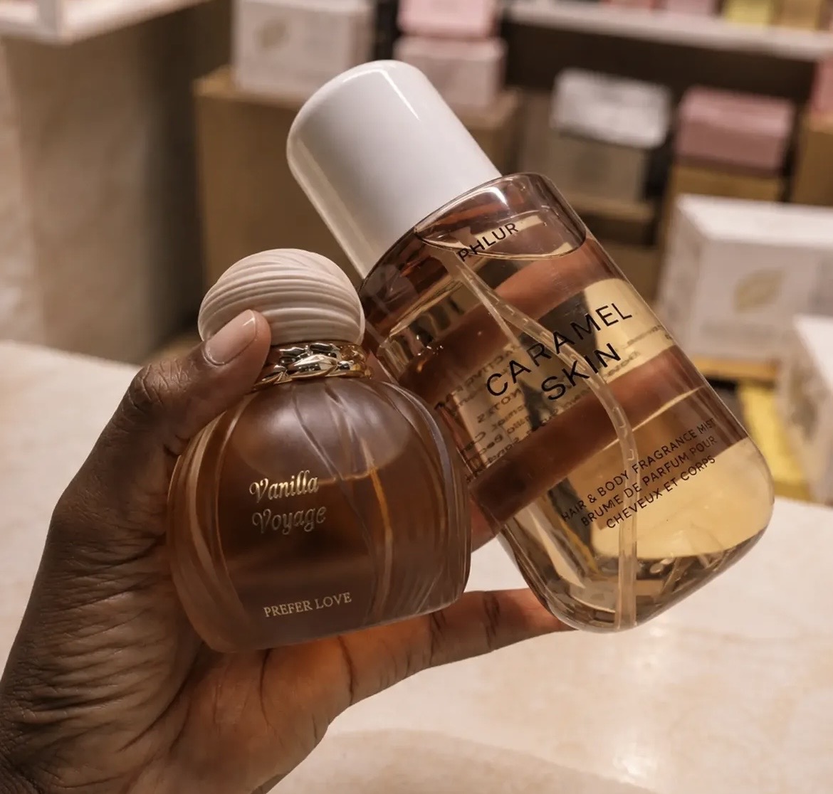 vanilla voyage &caramel skin