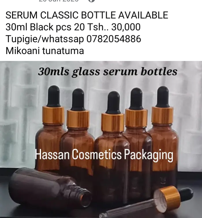 Serum glass bottles