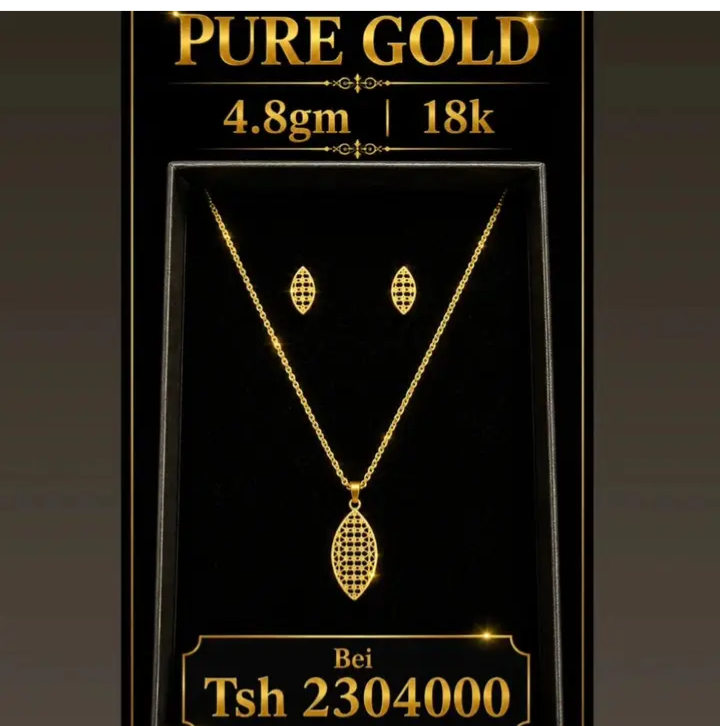 Pure gold mkufu na hereni A