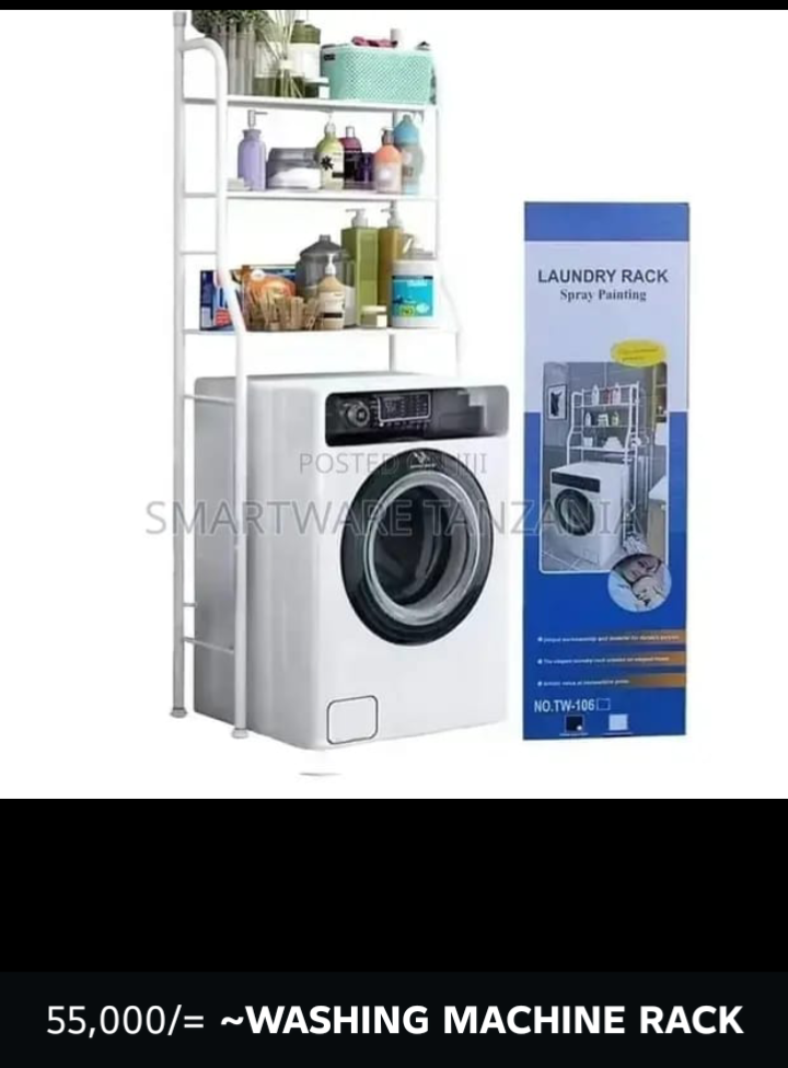 Washing machine rack