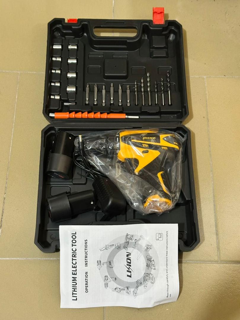 Cordless Drill 12V 24Pieces